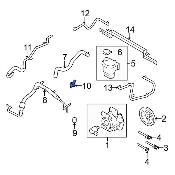 Power Steering Pressure Switch