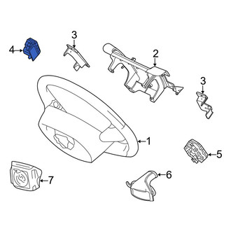 Ford OE - Right Steering Wheel Radio Controls