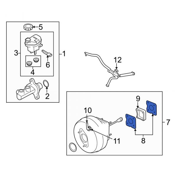 Power Brake Booster Gasket