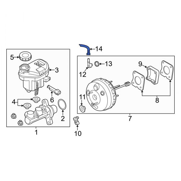 Brake Vacuum Hose