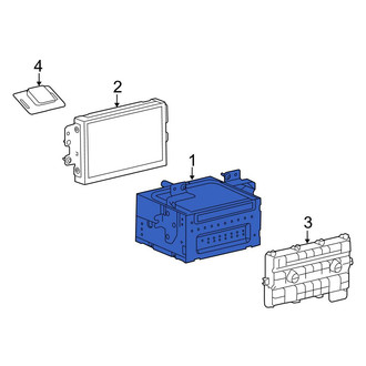 Ford OE - Radio Control Unit