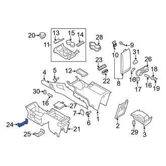 Ford OE - Front Console Bracket