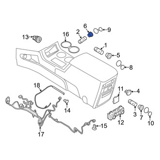 Ford OE - 12 Volt Accessory Power Outlet Housing