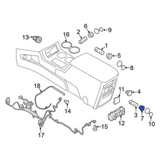 Ford OE - 12 Volt Accessory Power Outlet Housing