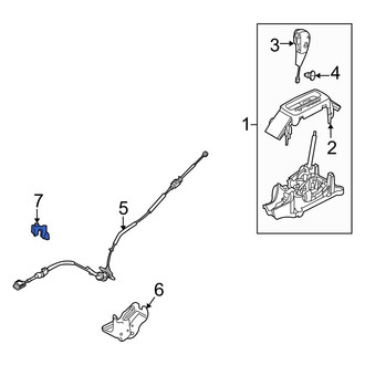 Ford OE - Automatic Transmission Shifter Cable Clip
