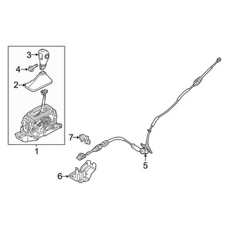 Ford OE - Front Console (Shifter & Components)