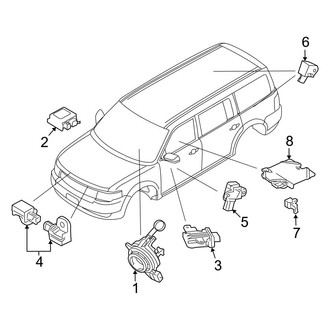 Ford OE - Restraint Systems - Air Bag Components (Modules & Sensors)