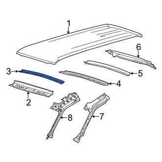 Ford OE - Front Roof Bow