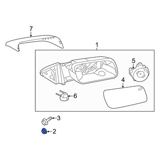 Ford OE - Tail Light Nut