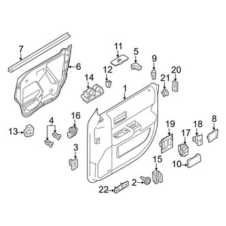 Ford OE - Front Door - Interior Trim