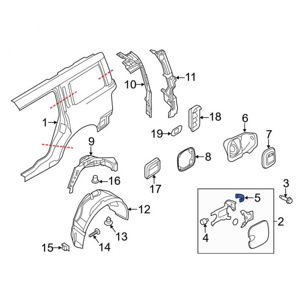 Fuel Door Spring