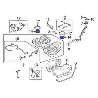 Ford OE - Fuel Pump Gasket