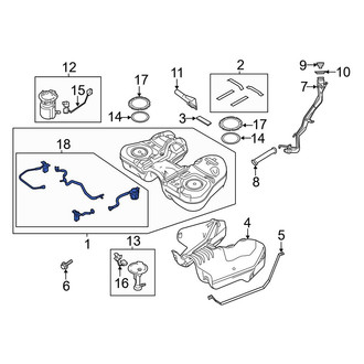 Ford OE - Fuel Pressure Sensor