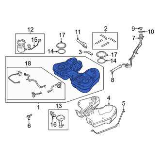 Ford OE - Fuel Tank