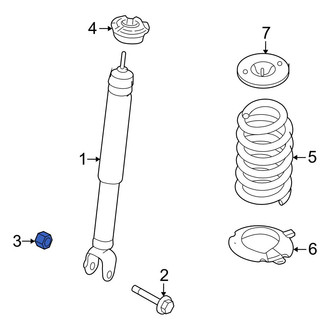 Ford OE - Battery Tray Nut