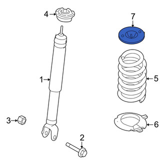 Ford OE - Rear Upper Coil Spring Insulator