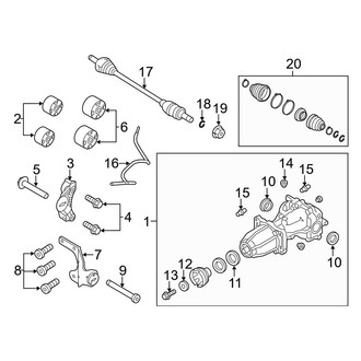 Ford OE - CV Joint C-Clip