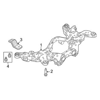 Ford OE - Rear Suspension - Suspension Mounting (AWD)