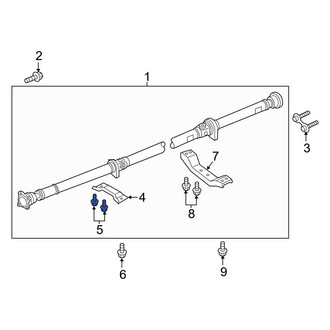 Ford OE - Drive Shaft Center Support Bolt