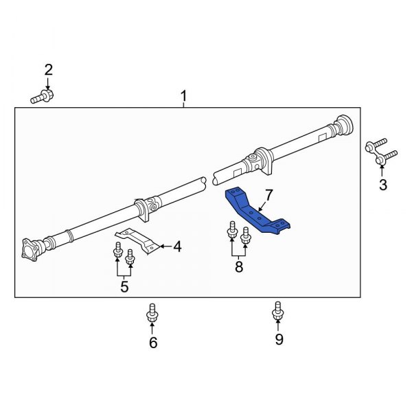 Drive Shaft Center Support