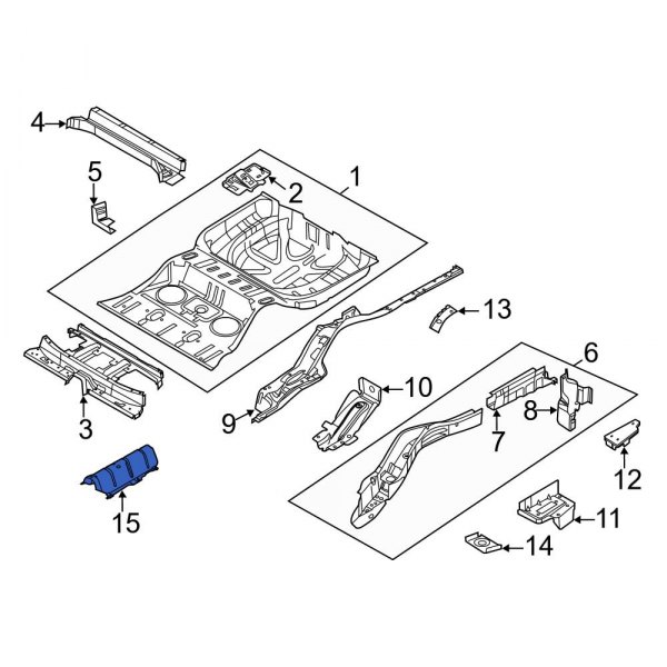 Floor Pan Heat Shield