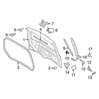 Ford OE - Rear Liftgate Support Strut Holder