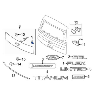 Ford OE - Liftgate Finish Panel Clip