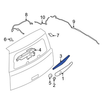 Ford OE - Rear Wiper Blade