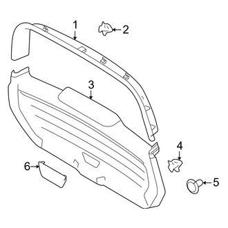 Ford OE - Lift Gate - Interior Trim
