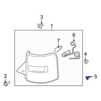 Ford OE - Lower Tail Light Grommet