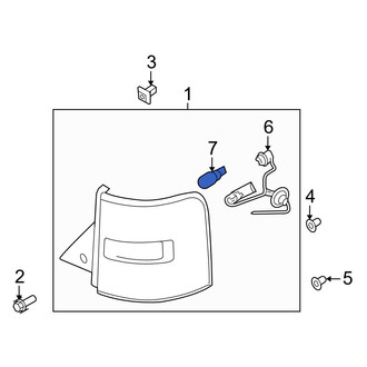 Ford OE - Rear Back Up Light Bulb