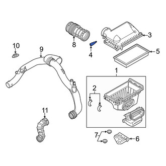 Ford OE - Air Charge Temperature Sensor
