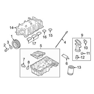 Ford OE - Engine / Transaxle - Engine Parts (T Engine VIN Character)