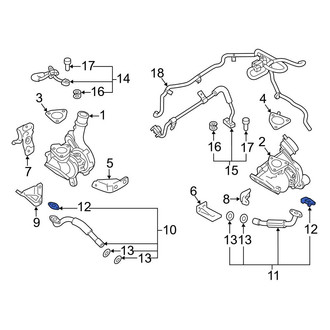 Ford OE - Turbocharger Oil Line Gasket
