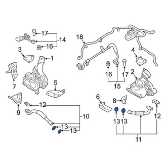 Ford OE - Turbocharger Oil Line Gasket