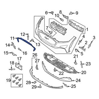 Ford OE - Front Bumper Trim