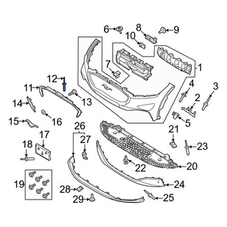 Ford OE - Spoiler Rivet