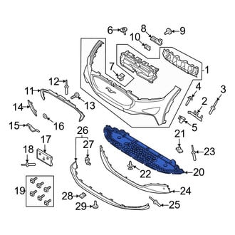 Ford OE - Front Stone Deflector