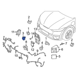Ford OE - Front Right Parking Aid Sensor Bracket