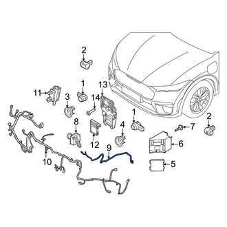 Ford OE - Front Park Assist Camera Wiring Harness