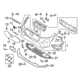 Ford OE - Tow Hook Cover