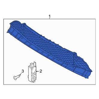 Ford OE - Front Radiator Shutter Assembly