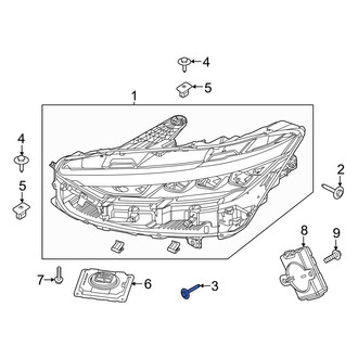 Ford OE - Inner Headlight Mounting Bolt
