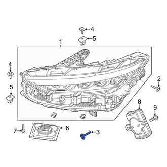 Ford OE - Inner Headlight Mounting Bolt