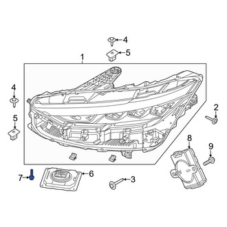 Ford OE - Headlight Control Module Screw