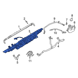 Ford OE - Front Engine Cooling Fan Assembly