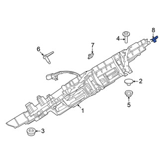 Ford OE - Engine Cooling Fan Shroud Nut
