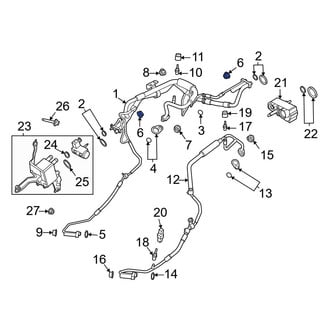 Ford OE - A/C Compressor Nut