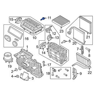 Ford OE - Instrument Panel Air Bag Bolt