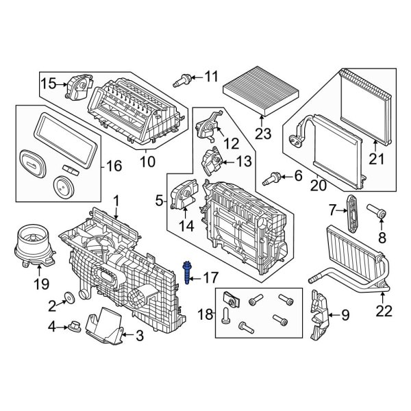 Cabin Air Temperature Sensor